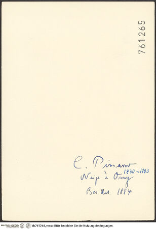 Rückseite von bh761265_recto