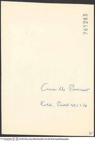 Rückseite von bh761283_recto