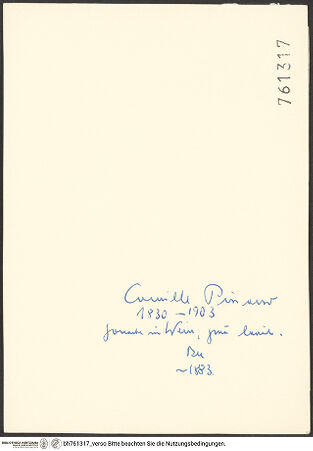 Rückseite von bh761317_recto