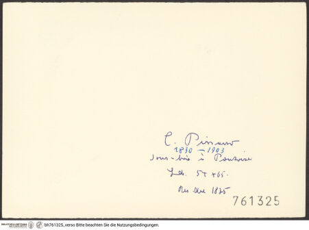 Rückseite von bh761325_recto