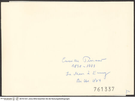 Rückseite von bh761337_recto