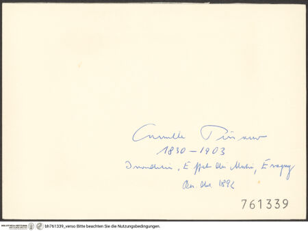 Rückseite von bh761339_recto