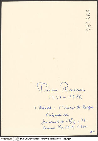 Rückseite von bh761363_recto