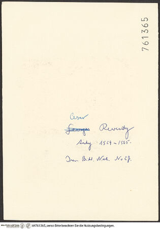 Rückseite von bh761365_recto