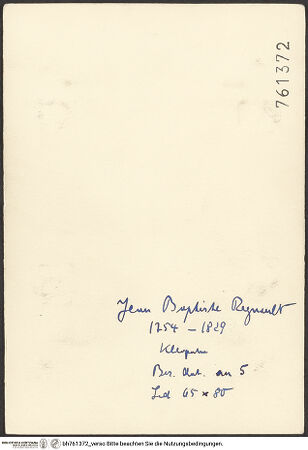 Rückseite von bh761372_recto