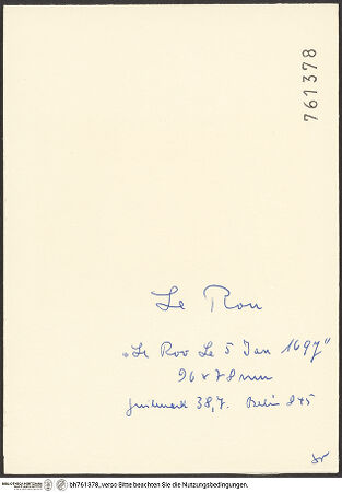 Rückseite von bh761378_recto