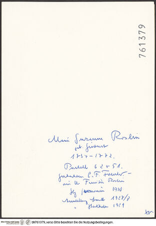 Rückseite von bh761379_recto