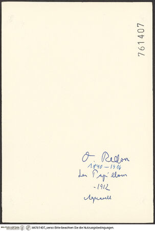 Rückseite von bh761407_recto