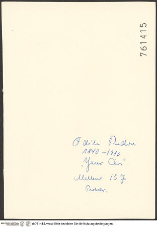 Rückseite von bh761415_recto