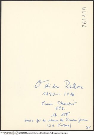 Rückseite von bh761418_recto