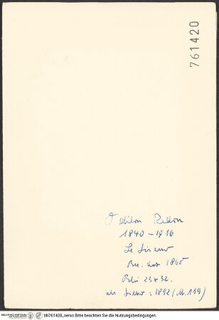 Rückseite von bh761420_recto