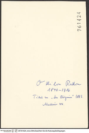 Rückseite von bh761424_recto