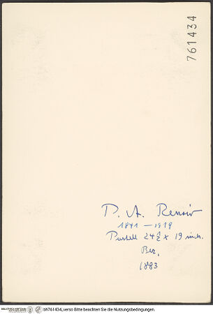 Rückseite von bh761434_recto