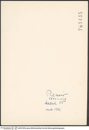 Rückseite von bh761435_recto