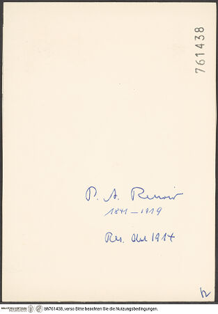 Rückseite von bh761438_recto