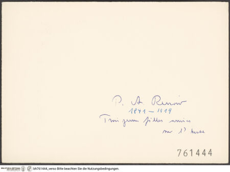 Rückseite von bh761444_recto