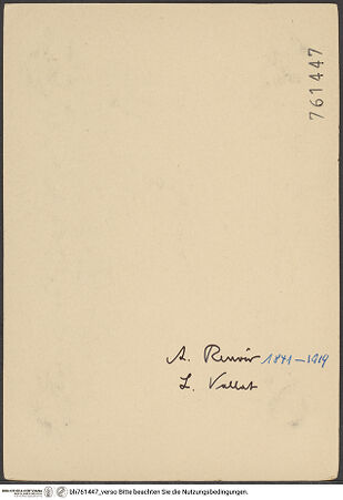 Rückseite von bh761447_recto