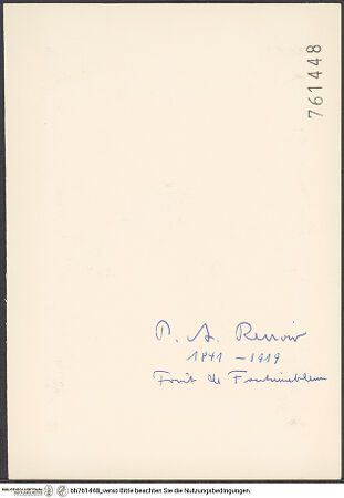 Rückseite von bh761448_recto