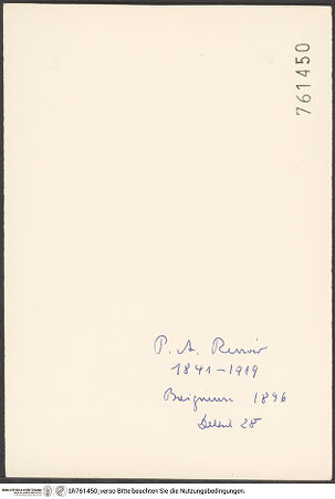 Rückseite von bh761450_recto