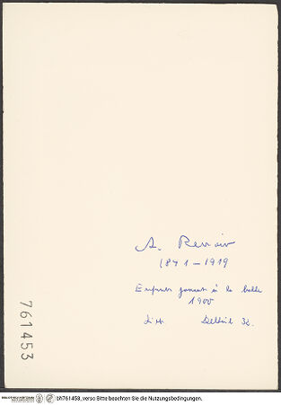 Rückseite von bh761453_recto