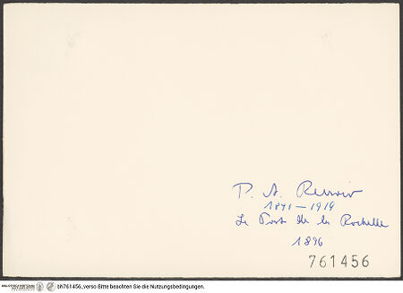 Rückseite von bh761456_recto