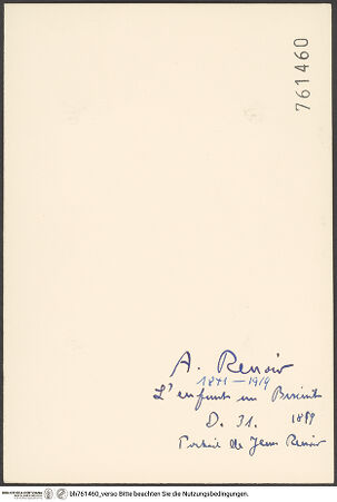 Rückseite von bh761460_recto