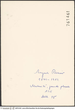 Rückseite von bh761461_recto