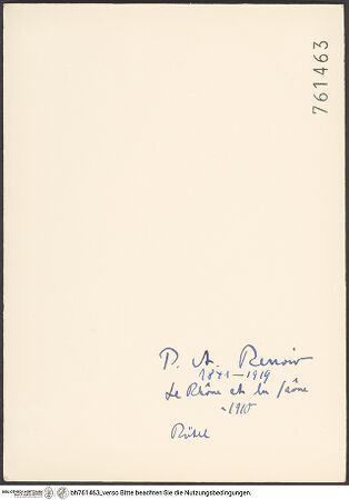 Rückseite von bh761463_recto