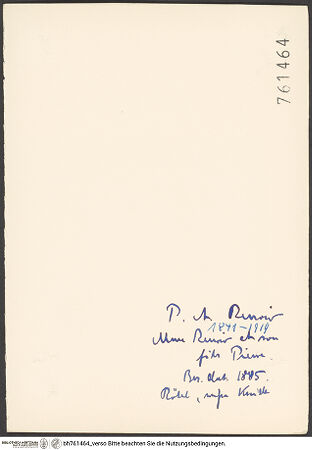 Rückseite von bh761464_recto