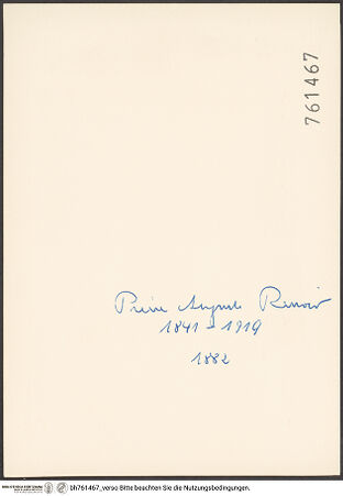 Rückseite von bh761467_recto