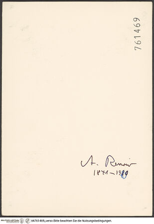 Rückseite von bh761469_recto