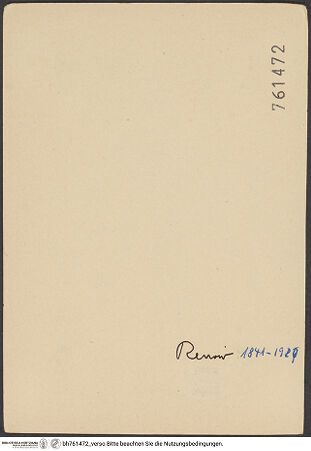 Rückseite von bh761472_recto