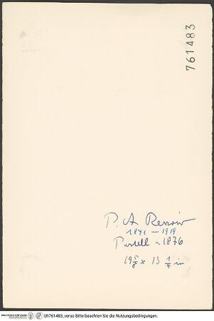 Rückseite von bh761483_recto