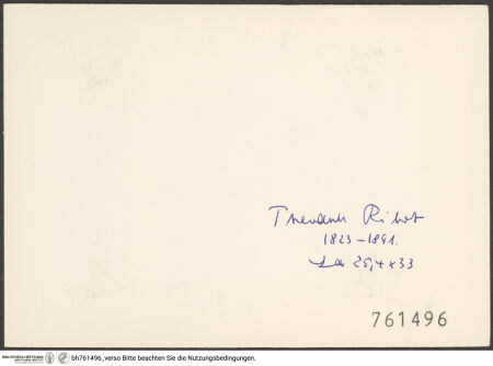 Rückseite von bh761496_recto