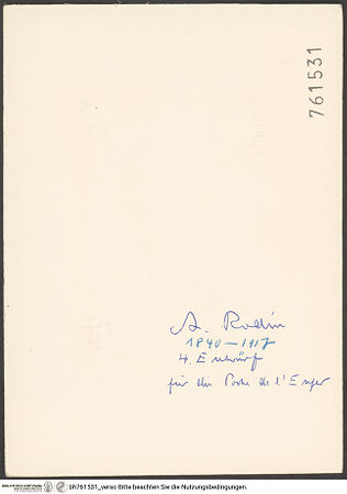 Rückseite von bh761531_recto