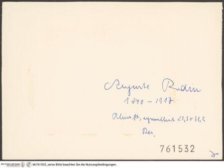 Rückseite von bh761532_recto