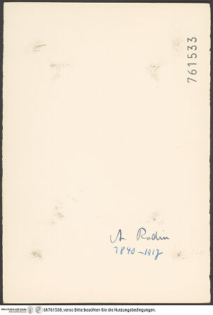 Rückseite von bh761533_recto