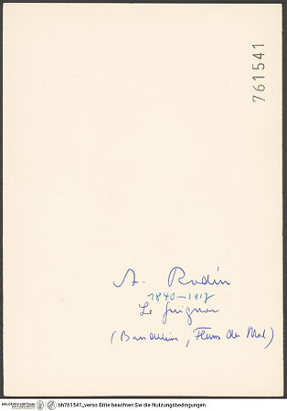 Rückseite von bh761541_recto