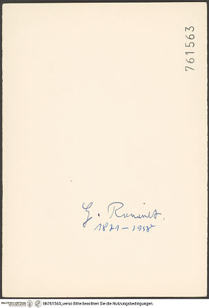 Rückseite von bh761563_recto