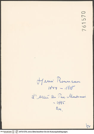 Rückseite von bh761570_recto