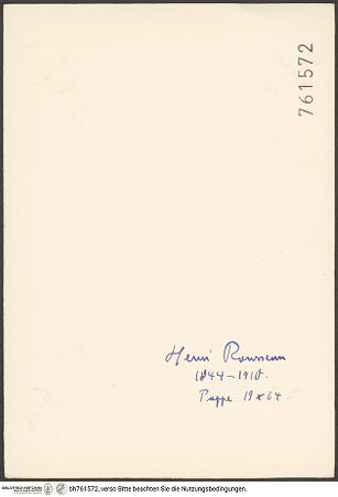 Rückseite von bh761572_recto