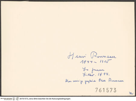 Rückseite von bh761573_recto