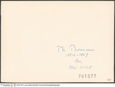 Rückseite von bh761577_recto