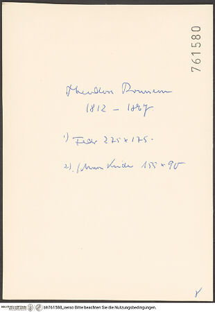 Rückseite von bh761580_recto