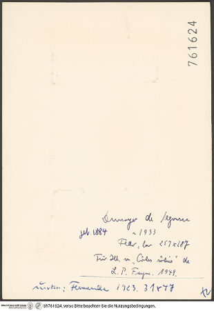 Rückseite von bh761624_recto