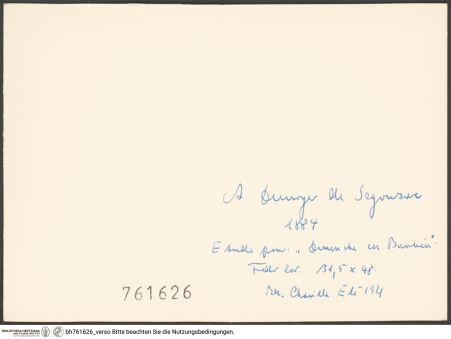 Rückseite von bh761626_recto