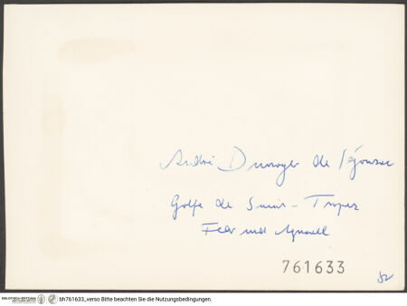 Rückseite von bh761633_recto
