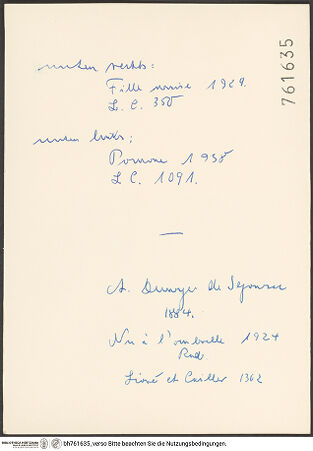 Rückseite von bh761635_recto