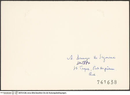 Rückseite von bh761638_recto