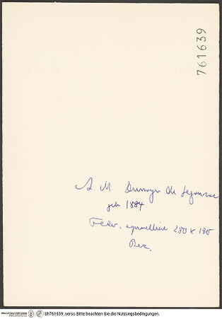 Rückseite von bh761639_recto